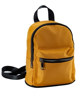 Mini Nylon Backpack BA320089 YELLOW